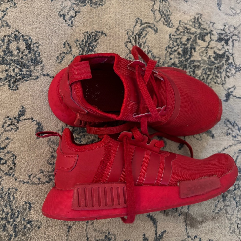 Adidas Kids Red Sneakers